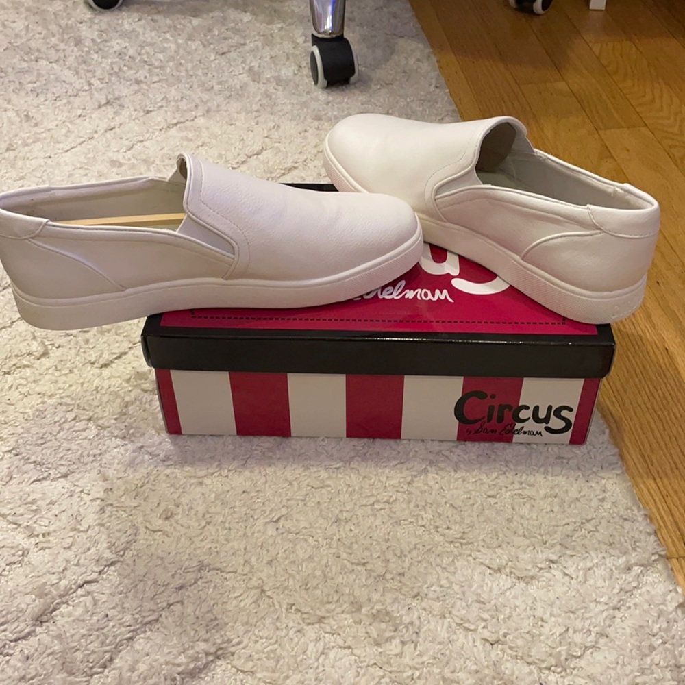 Sam Edelman Duncan white sneakers